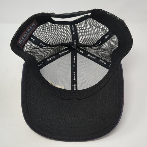 Simms Bozeman Montana USA Fishing Supply Comp. Trucker Hat Multicolor One Size - Picture 7 of 10